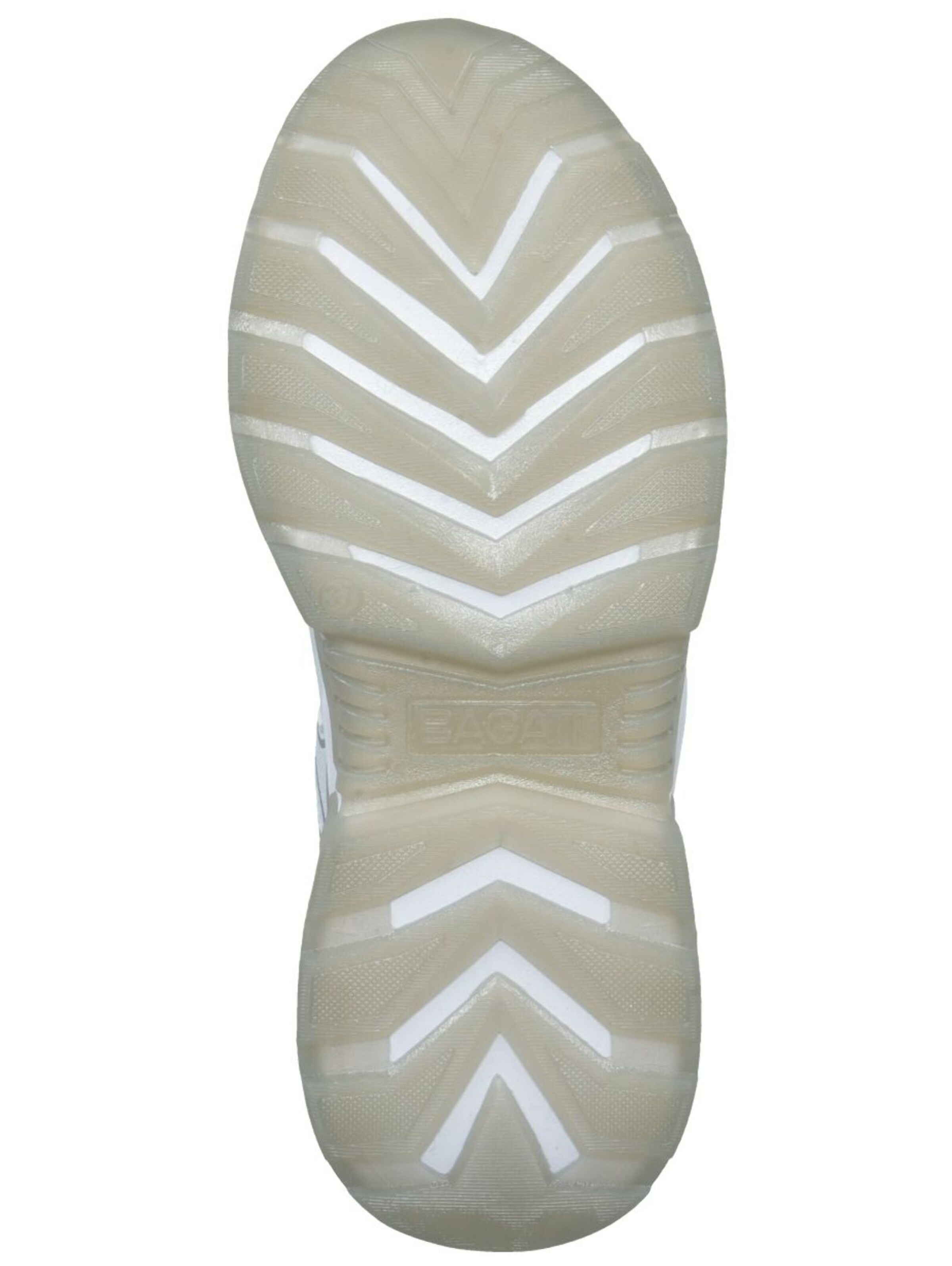 TT. BAGATT Platform trainers in White