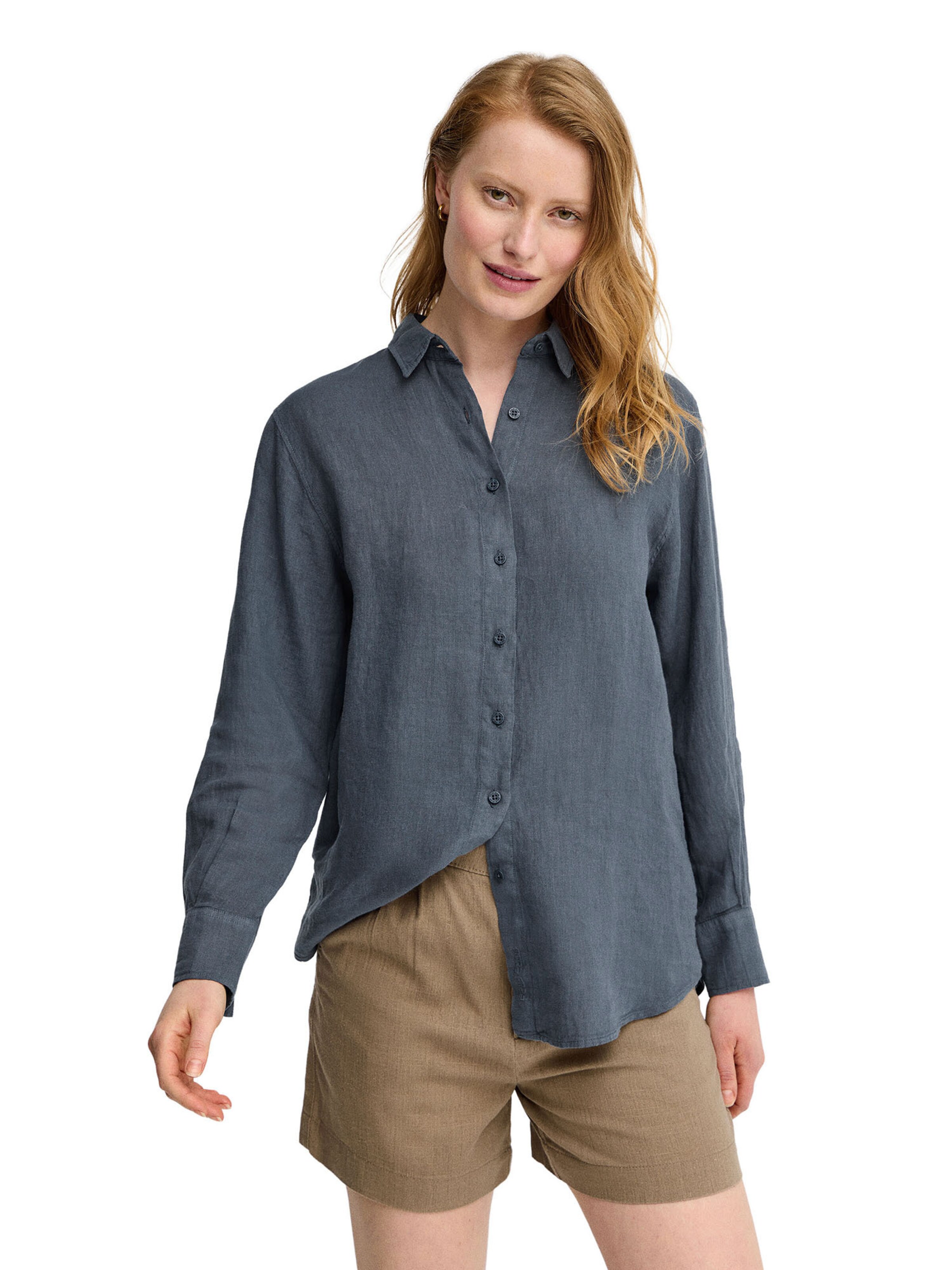 Polo Club Blouse in Blue: front
