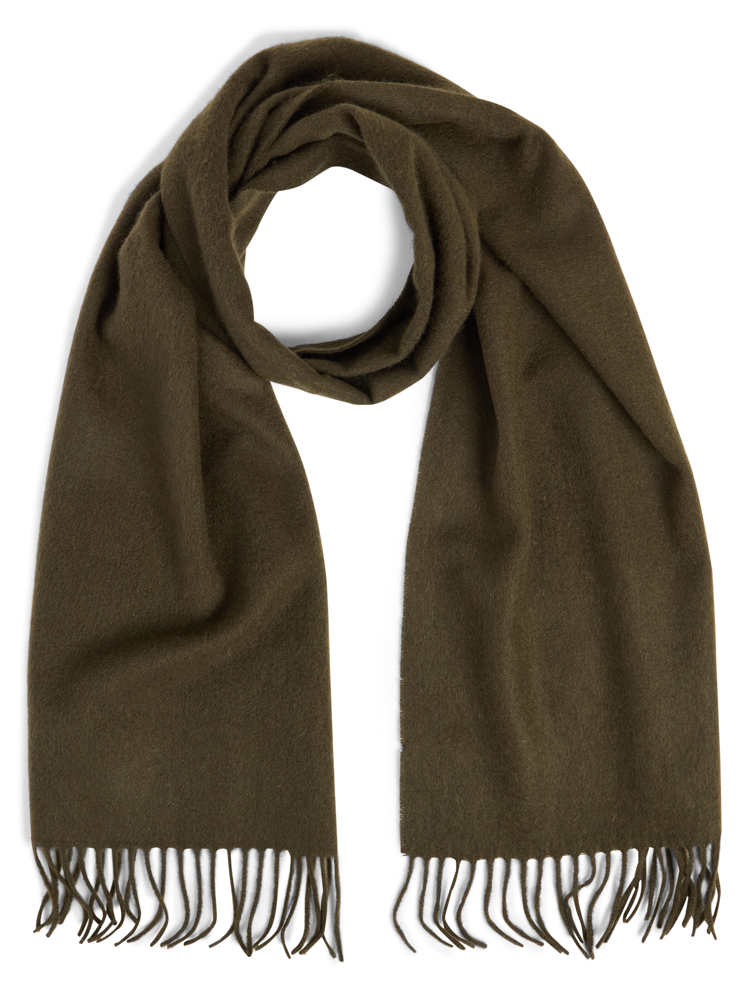 Finshley & Harding Scarf in Green: front