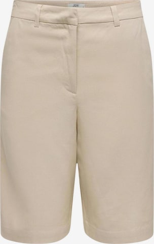 Pantaloni 'Jdynaomi Linen Mw Bermuda Shorts Tlr 15373939' di Jaqueline de Yong in beige: frontale