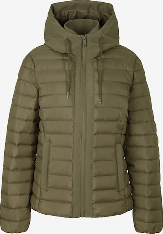 TOM TAILOR Between-Season Jacket in Green: front