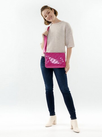 Emily & Noah Schoudertas ' E&N Belinda ' in Roze: voorkant