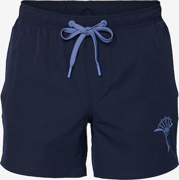 JOOP!Kupaće hlače 'Mediterran' - plava boja: prednji dio