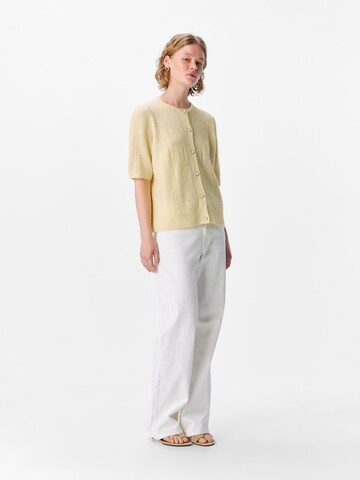 Cardigan OBJECT en jaune