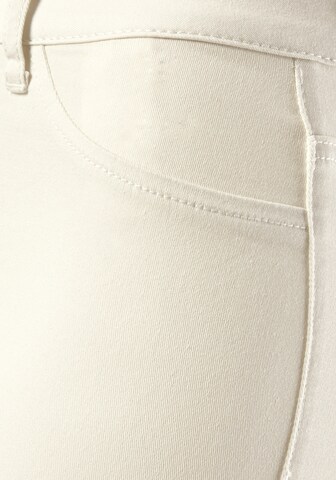 VIVANCE Skinny Jeans pajkice | bela barva