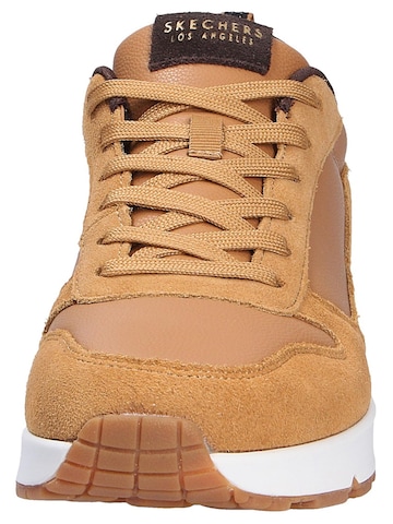 Baskets basses SKECHERS en marron