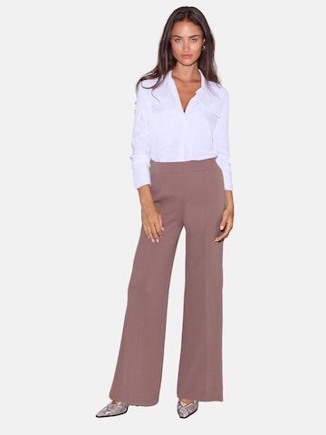 Lipsy Wide Leg Bukser i brun: forside