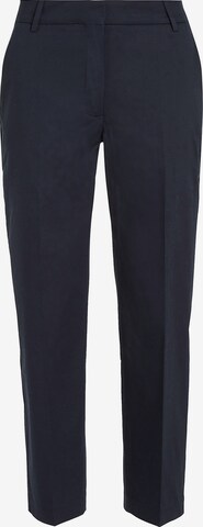 TOMMY HILFIGER Regular Pleated Pants in Blue: front