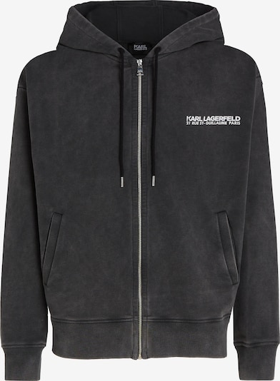 Karl Lagerfeld Sweater majica u crna / bijela, Pregled proizvoda