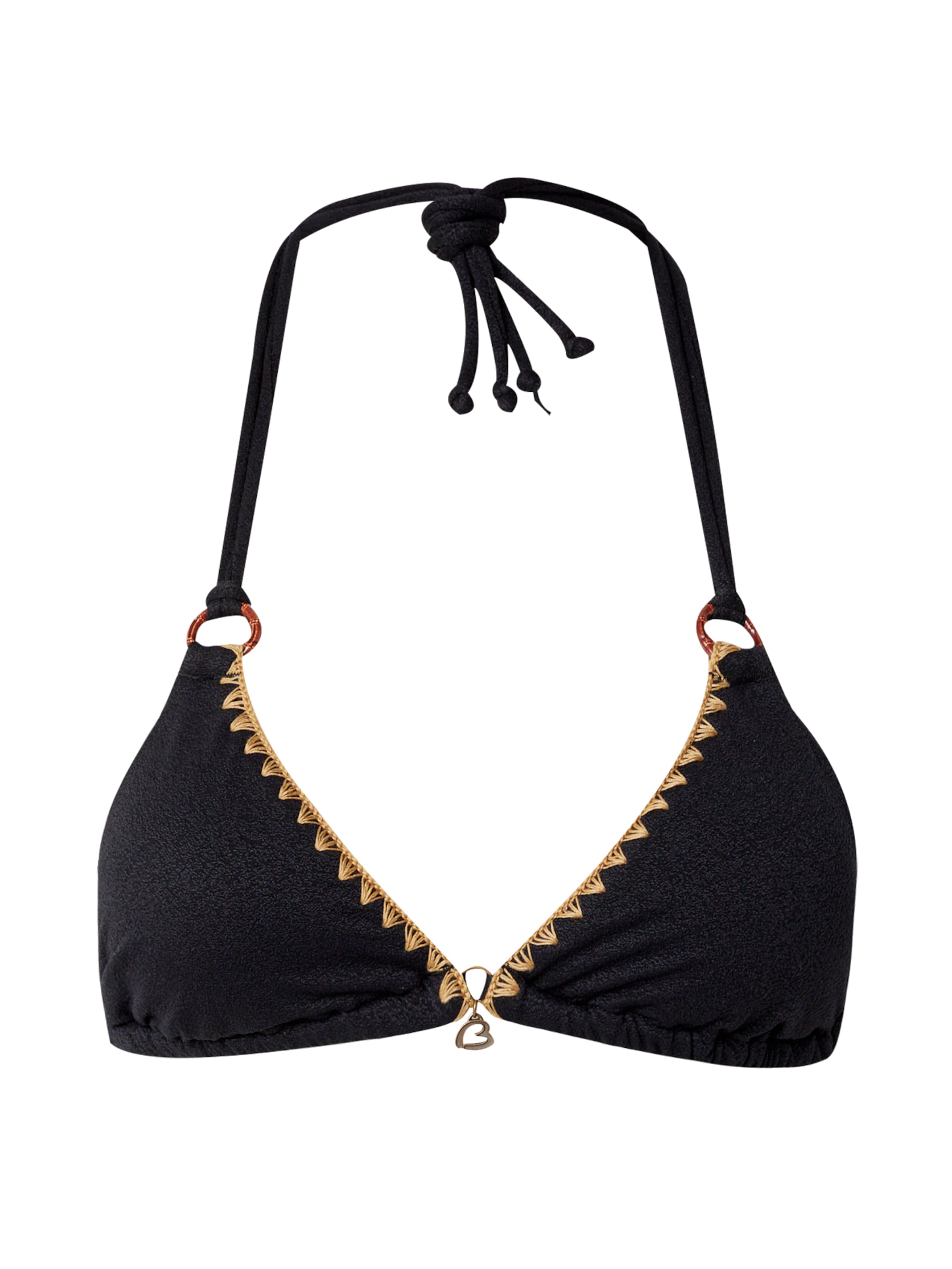 Triangolo Top per bikini di Banana Moon in nero: frontale