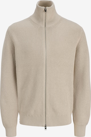 Jack & Jones Premium Neuletakki 'JPRBLASTANDFORT' värissä beige: etupuoli