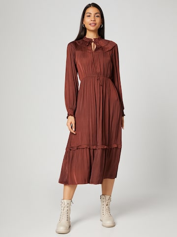 Guido Maria Kretschmer Collection Dress 'Carin' in Brown: front