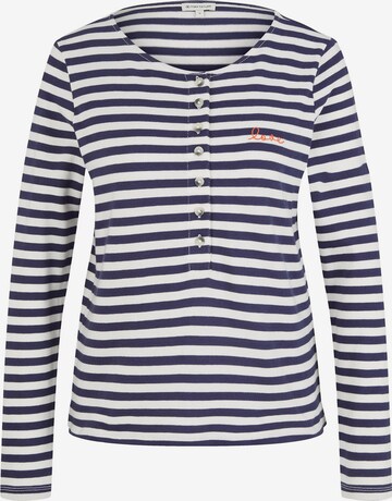 TOM TAILOR Shirt in Blauw: voorkant