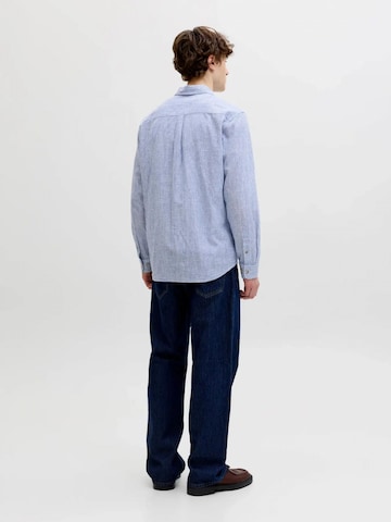 Jacks & Jones Regular fit Overhemd in Blauw