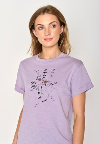 GREENBOMB Shirt in Purple