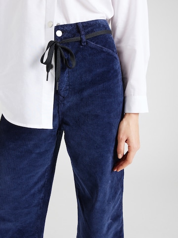 Wide Leg Pantalon 'DEW' Dawn en bleu