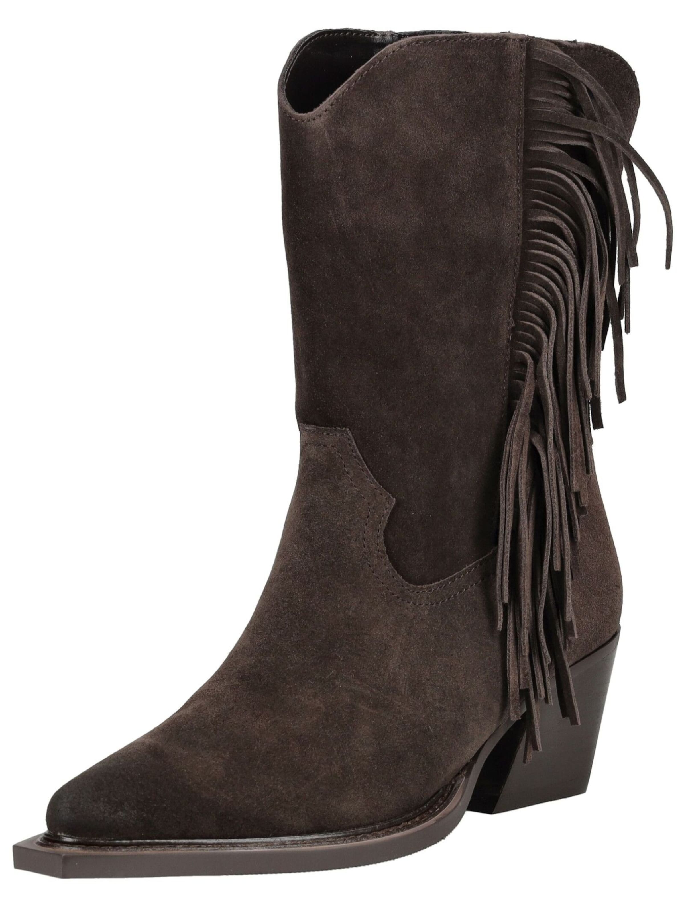 INUOVO Cowboy boot in Brown: front