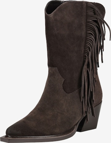 INUOVO Cowboy Boots in Brown: front