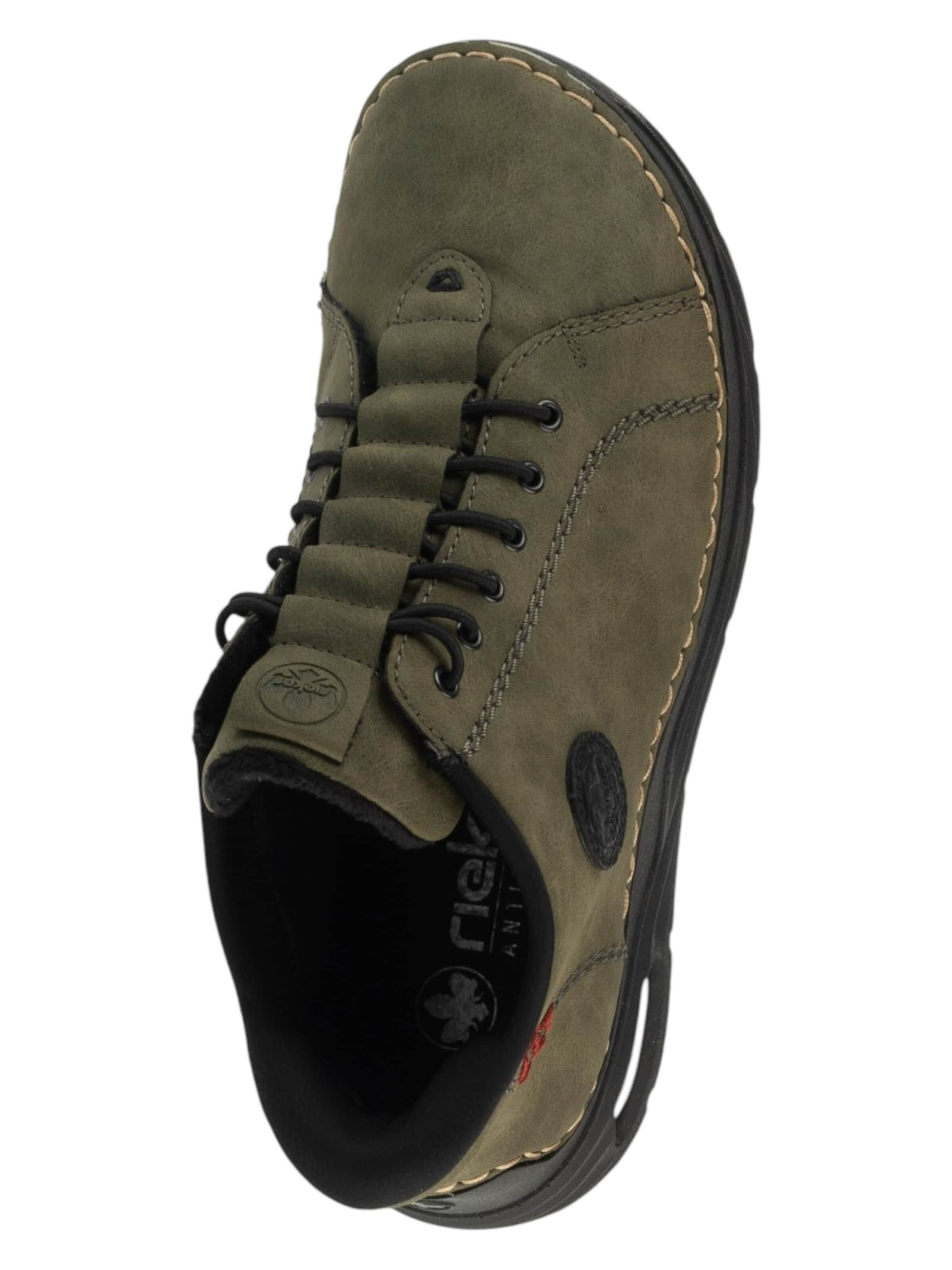 Rieker Lace-up boot 'Rieker Booties 44550' in Green