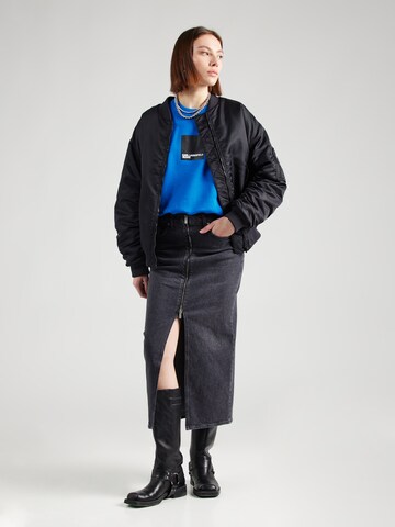 pilka KARL LAGERFELD JEANS Sijonas