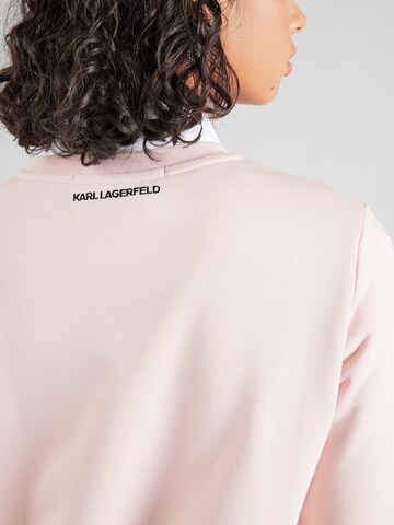 Karl Lagerfeld Sweatshirt in Pink