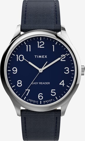 TIMEX Analogt ur 'Easy Reader Gen 1 Essential Collection' i blå: forside