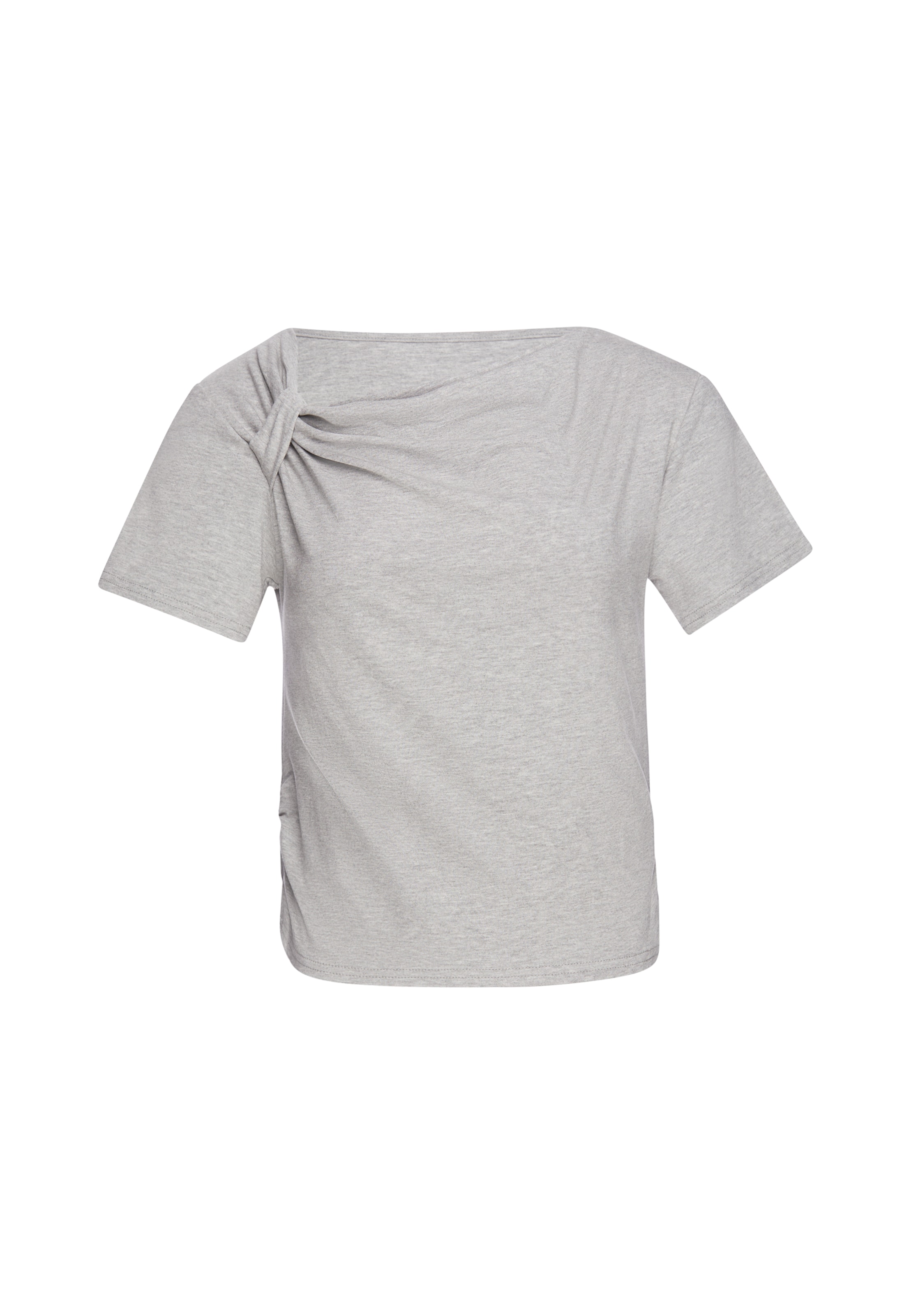 usha BLACK LABEL Shirt in Grijs: voorkant
