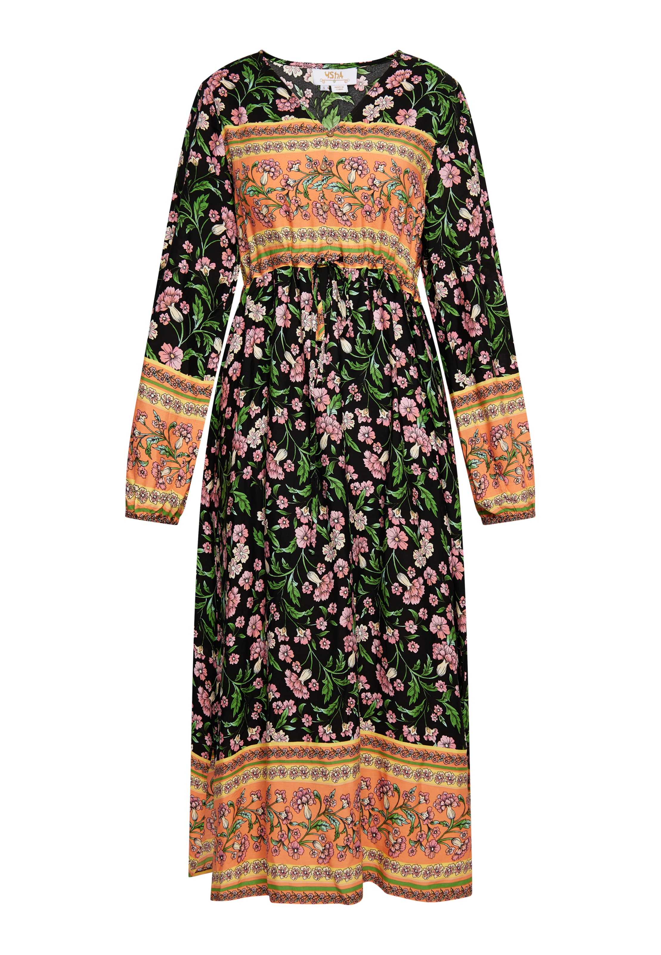 usha FESTIVAL Kjole 'Carnea' i blandingsfarvet: forside