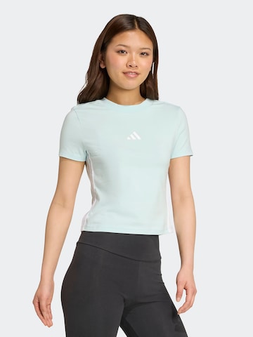 ADIDAS SPORTSWEAR Λειτουργικό μπλουζάκι 'Essentials' σε πράσινο: μπροστά