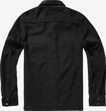 Brandit Regular fit Button Up Shirt 'Jeff' in Black