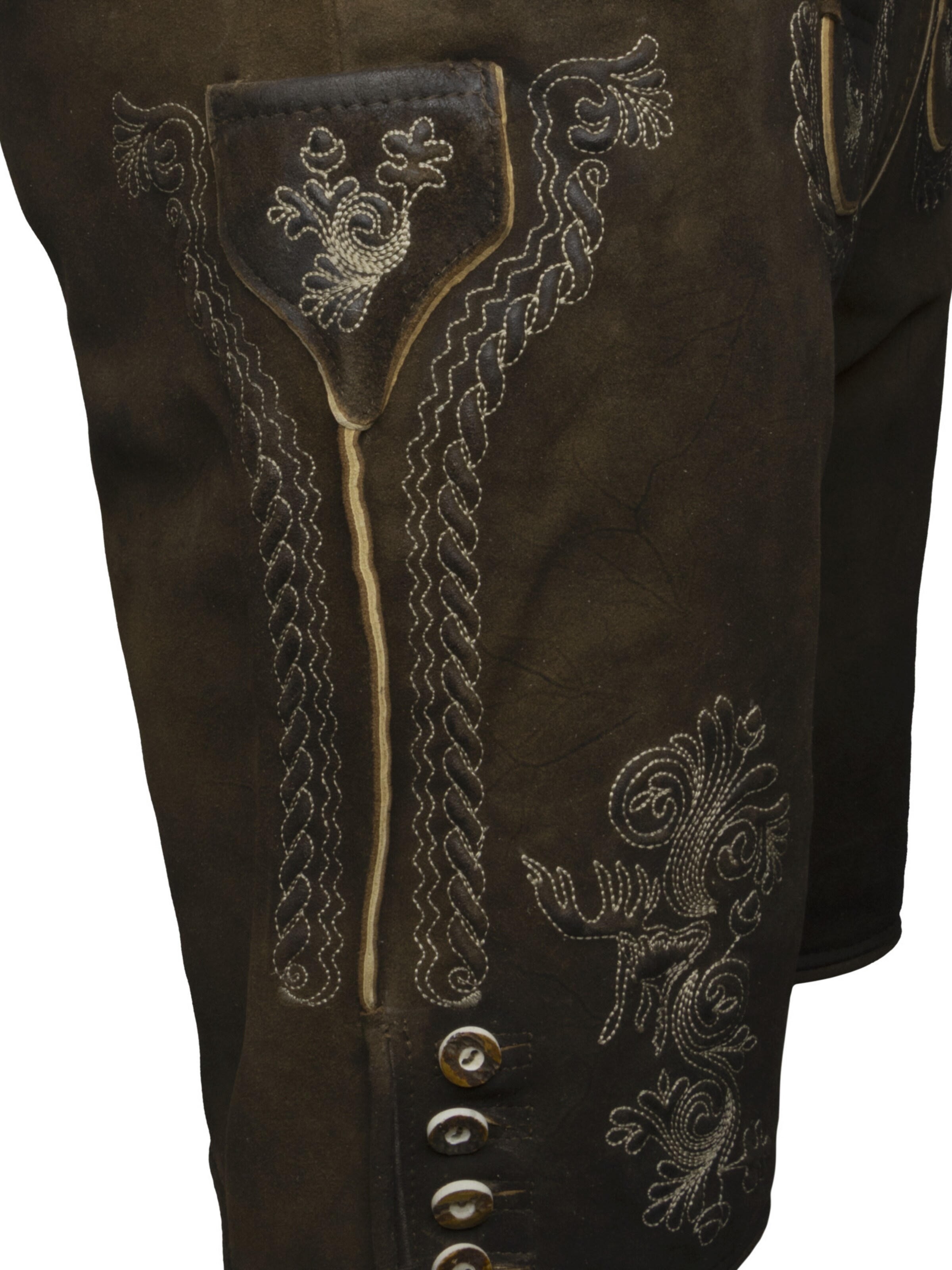 STOCKERPOINT - Regular Calças tradicionais 'Wastl' em castanho