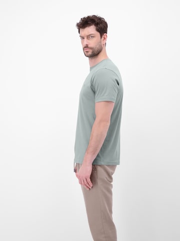 LERROS Rundhals T-Shirt aus Baumwolle in Grau