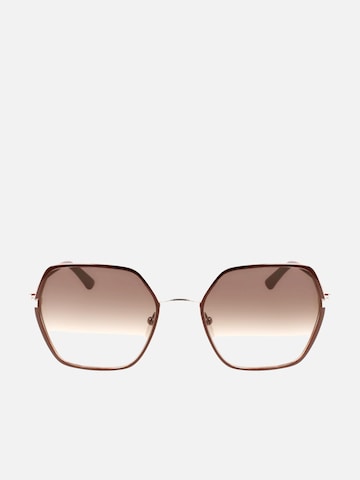 Occhiali da sole di Calvin Klein in marrone: frontale