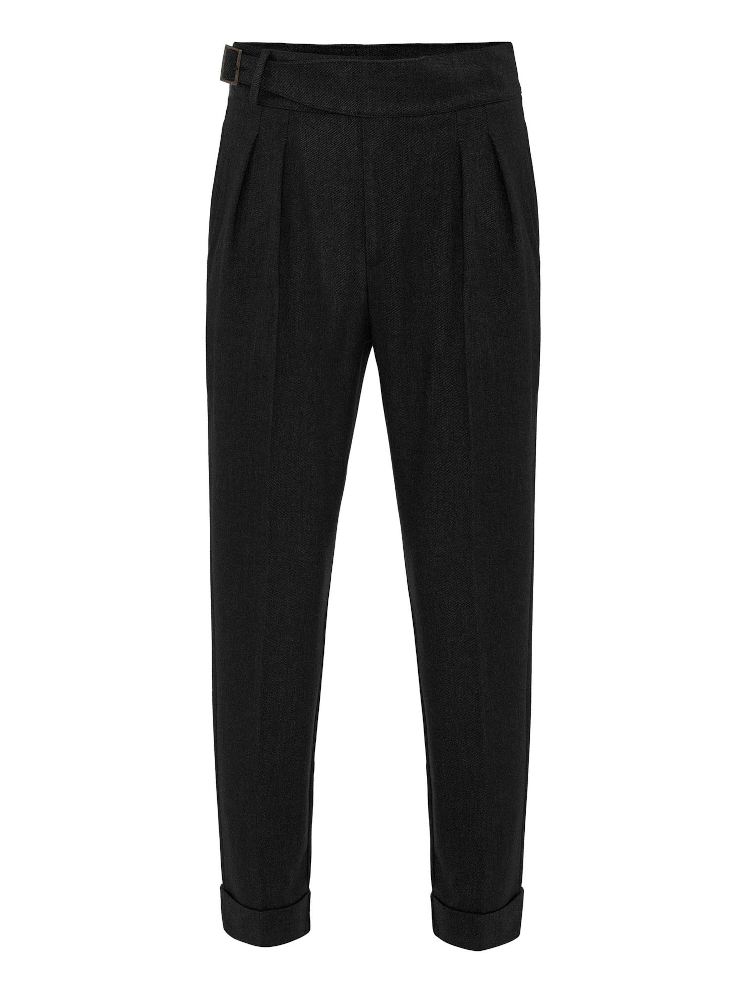 melns Antioch Klasiskas bikses: no priekšpuses