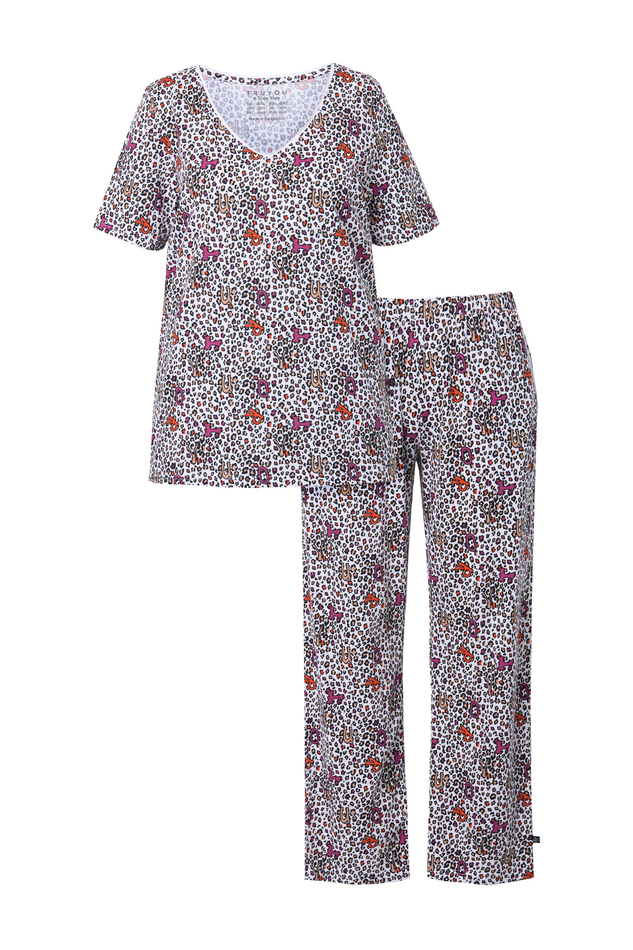 TruYou Pajama in Mixed colours: front