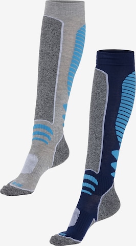 LASCANA ACTIVE Athletic Socks in Blue: front
