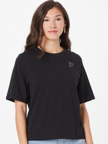 Marc O'Polo Shirt 'Hapiness' in Zwart: voorkant