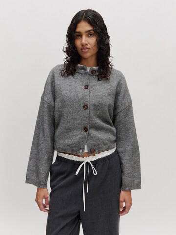 EDITED Knit Cardigan 'Konny' in Grey: front