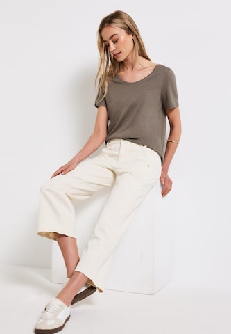 STREET ONE Shirt 'Gerda' in Brown