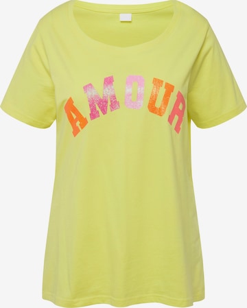 T-shirt Angel of Style en jaune : devant