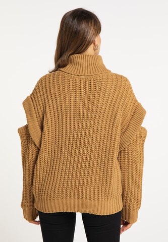 faina Pullover in Braun