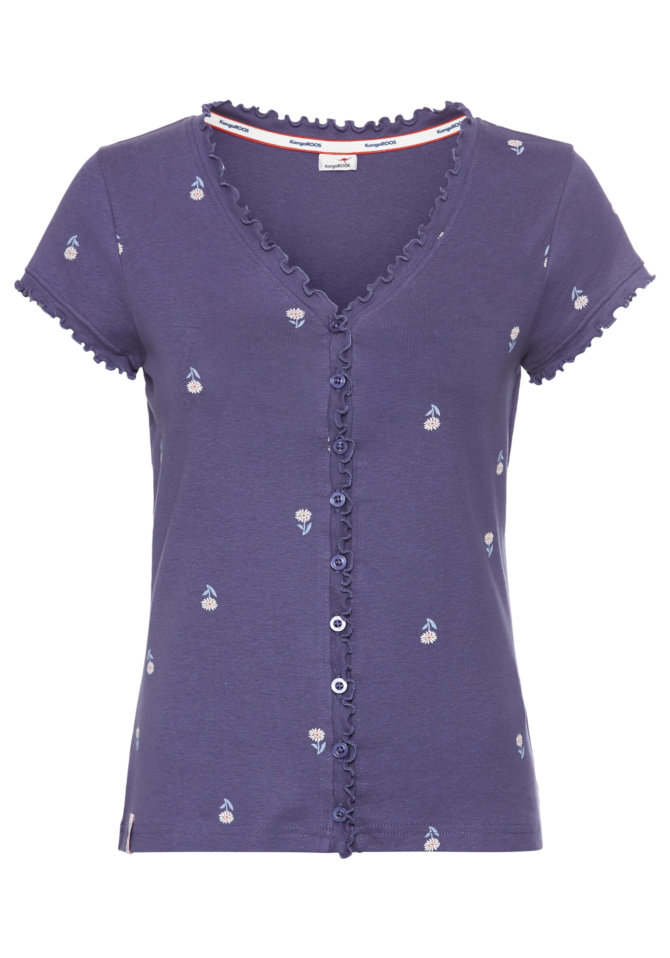 KangaROOS Shirt in Blue: front