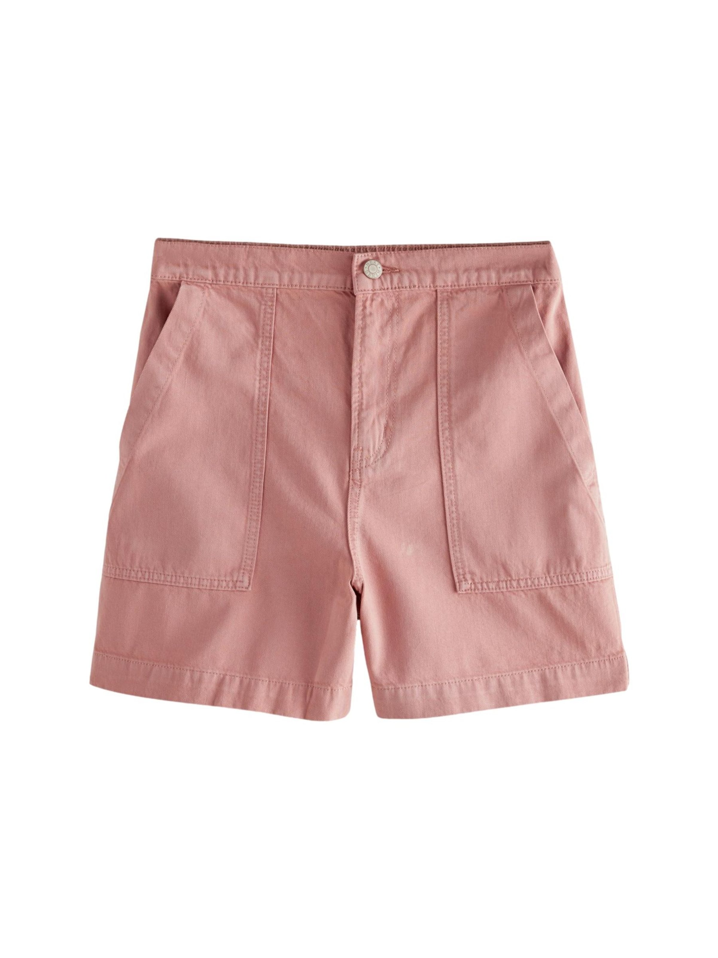 Next Regular Jeans in Pink: front