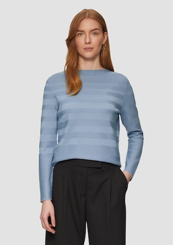 s.Oliver BLACK LABEL Pullover in Blau: Vorderseite