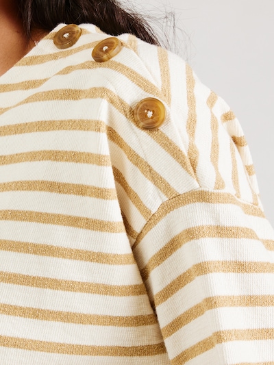 GARCIA Sweater in XS in Ecru / Cappuccino, Item view