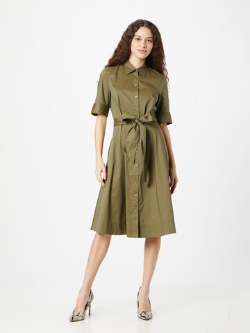 Lauren Ralph Lauren - Vestido camisero 'FINNBARR' en verde: frente