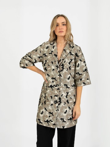 Veste mi-saison ' Jacquard ' Coster Copenhagen en marron : devant