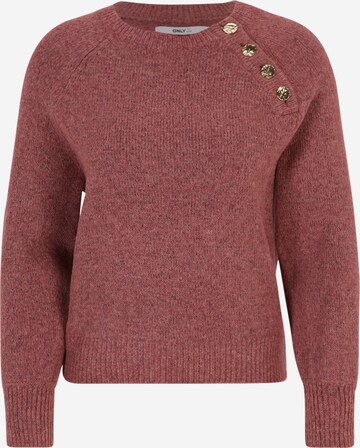 Only Petite Pullover 'EMMA' in Pink: predná strana