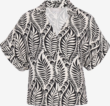 Usha - Blusa em preto: frente