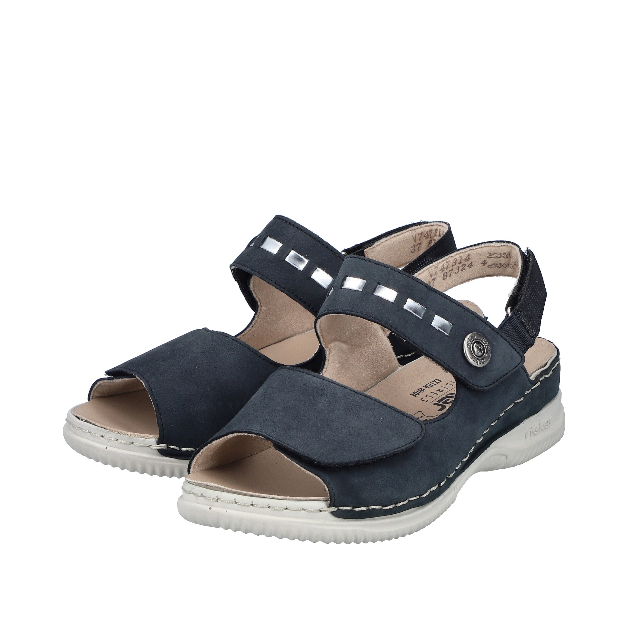 Rieker Sandaal in Blauw